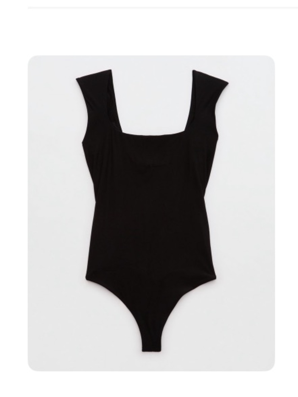Aerie Smoothez square neck bodysuit